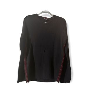 Unisex polo sweater 100% cotton